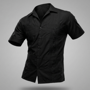 guayabera negra